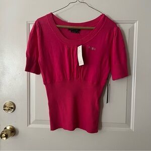 NWT BCBGMAXAZRIA Pink Sweater Top